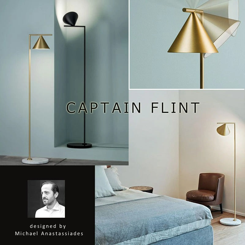 FLOS フロス CAPTAIN FLINT キャプテンフリント フロアランプ マイケル・アナスタシアデス – エムエムインテリアスペース