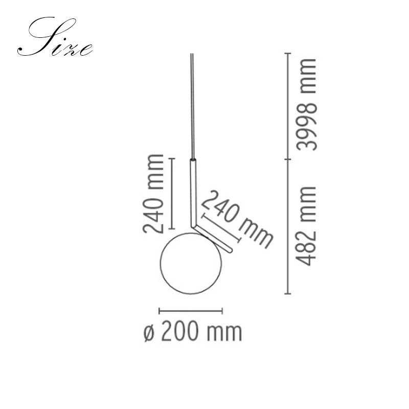 FLOS フロス IC Lights S1   Φ20cm Black(ダクトレール用 全長900mm)