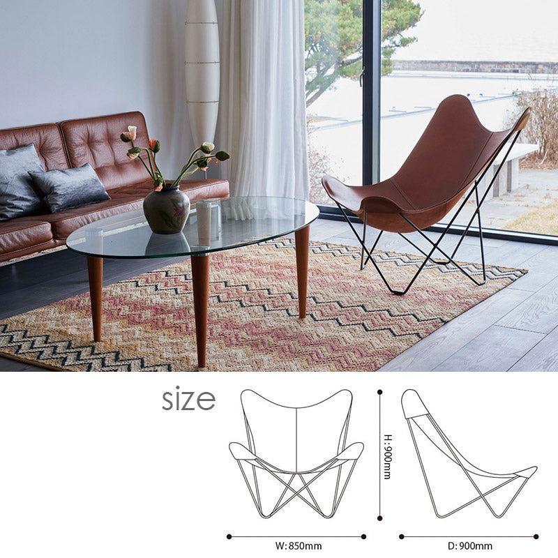 BKF BUTTERFLY CHAIR MARIPOSA BROWN ビーケーエフ バタフライチェア マリポサ ブラウン【お取り寄せ商品】