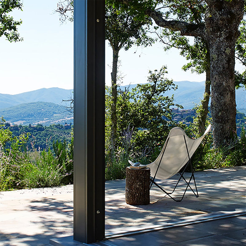 BKF OUTDOOR SUNBRELLA FABRIC INDOOR FRAME バタフライチェア CUERO KBFチェア【お取り寄せ商品】